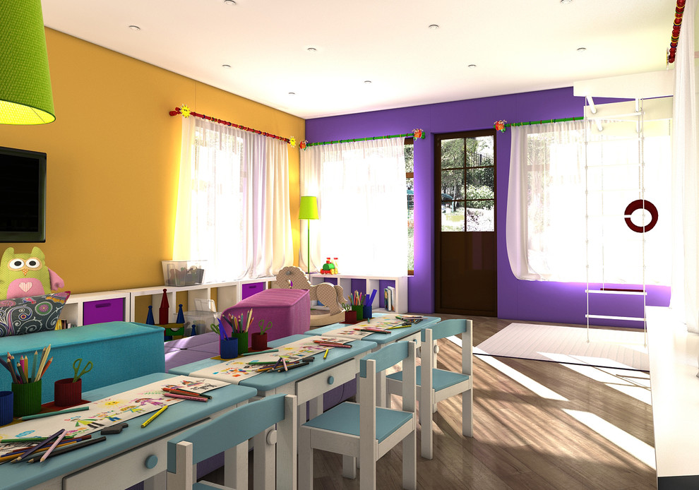 Игровая комната в загородном доме