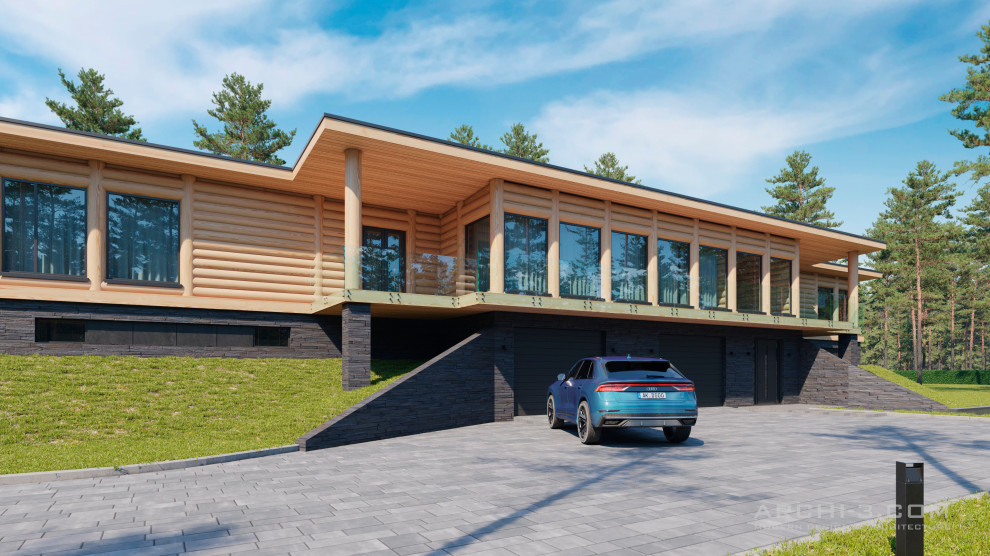 Загородный дом на Медвежьих озерах.