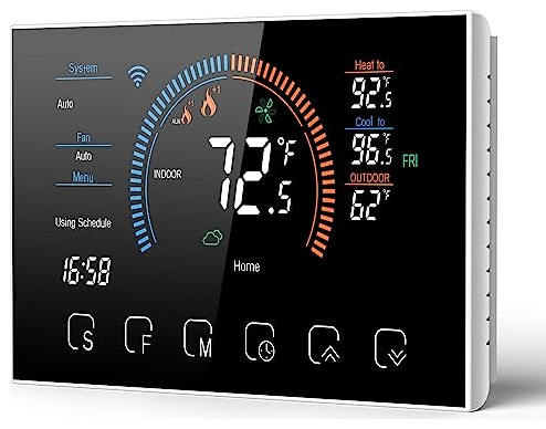 Smart Thermostat for Home, WiFi Programmable Digital Thermostat, Energy Saving.