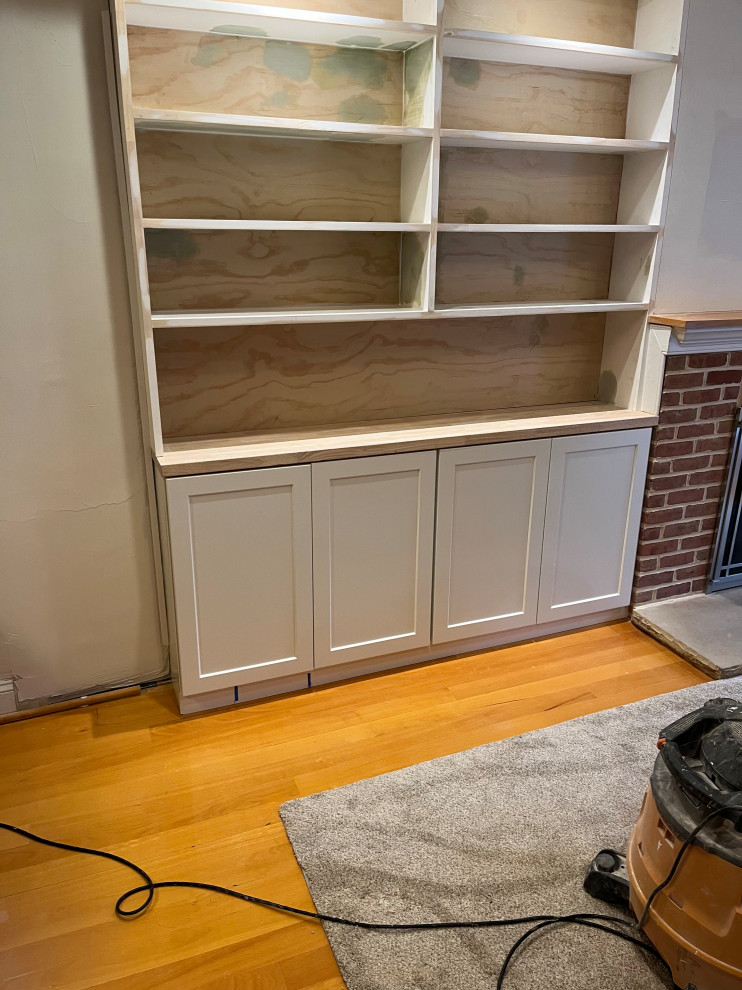 Living Room Custom Bookshelf