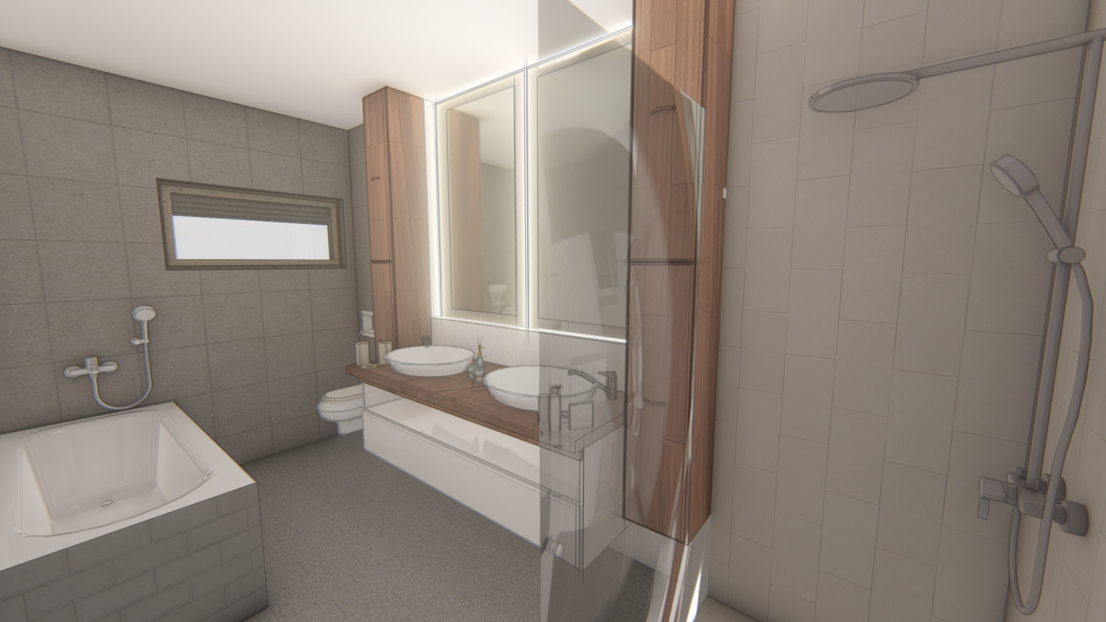 Планировки существующего коттеджа и планировка территории