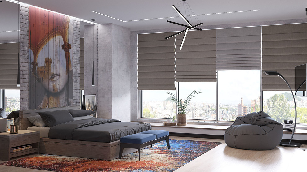 Студия в скандинавском стиле