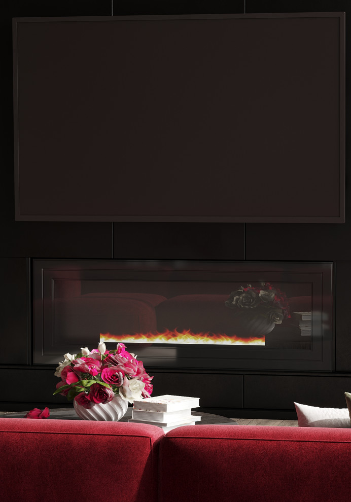 Гостиная в загородном доме.