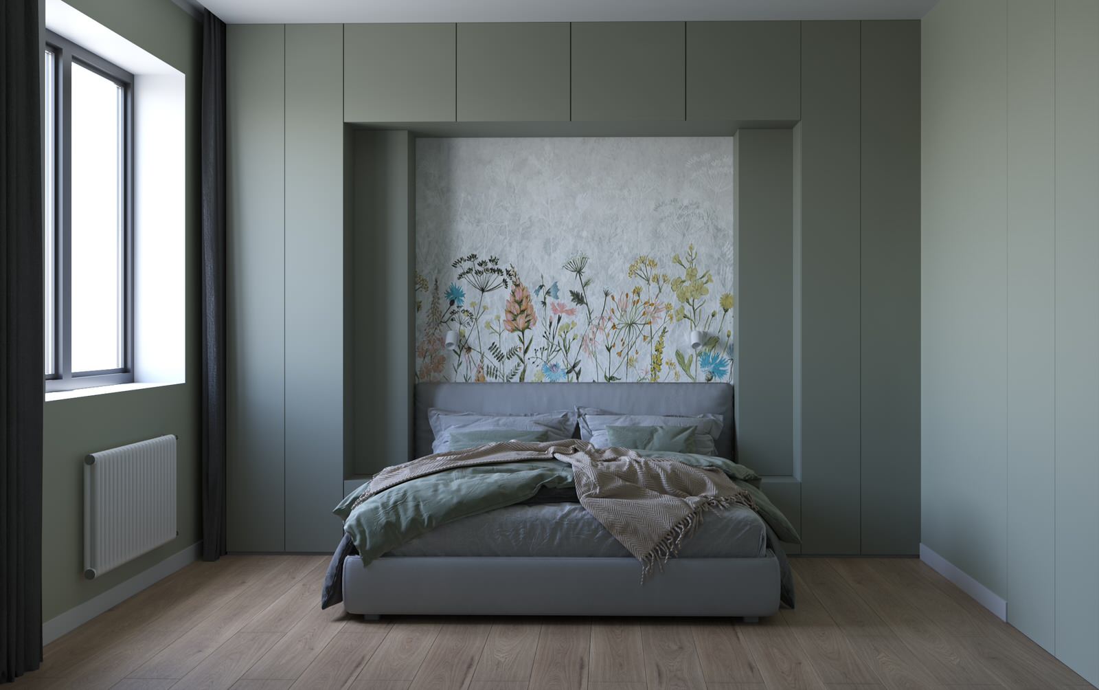 Дизайн-проект квартиры в ЖК Лучи 38 м2