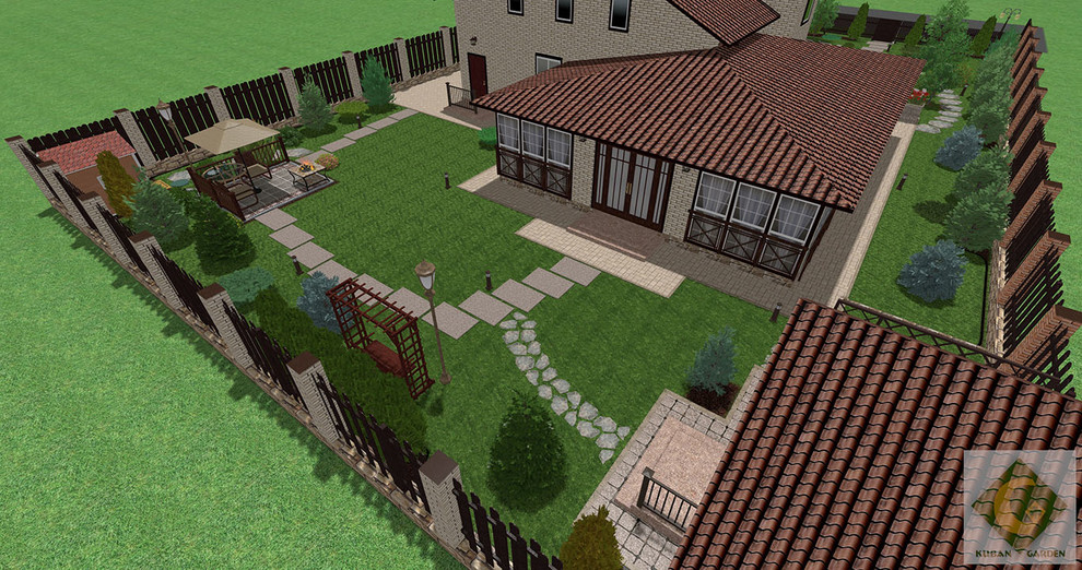 Дом на острове. Краснодар.