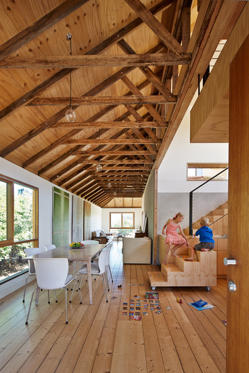 Look Up Exposed Wooden Beams Make An Architectural Comeback