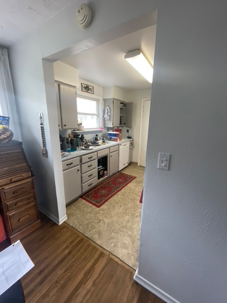 Bigger is better- Kitchen and wall remodel