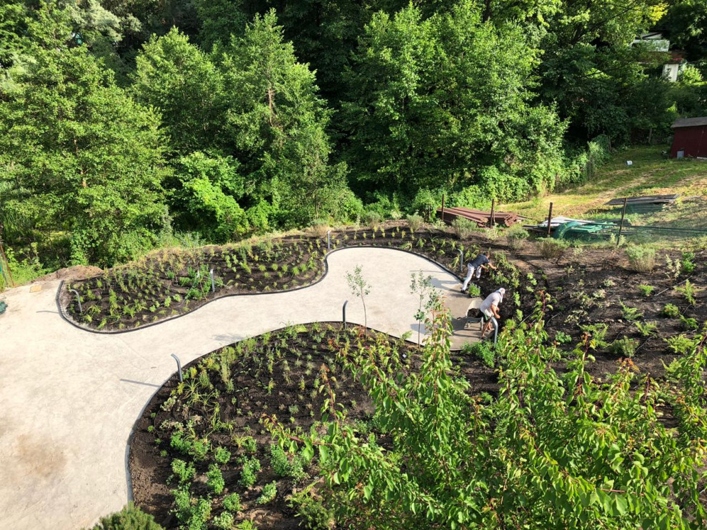 Сад на холмах - по мотивам Пита Удольфа.