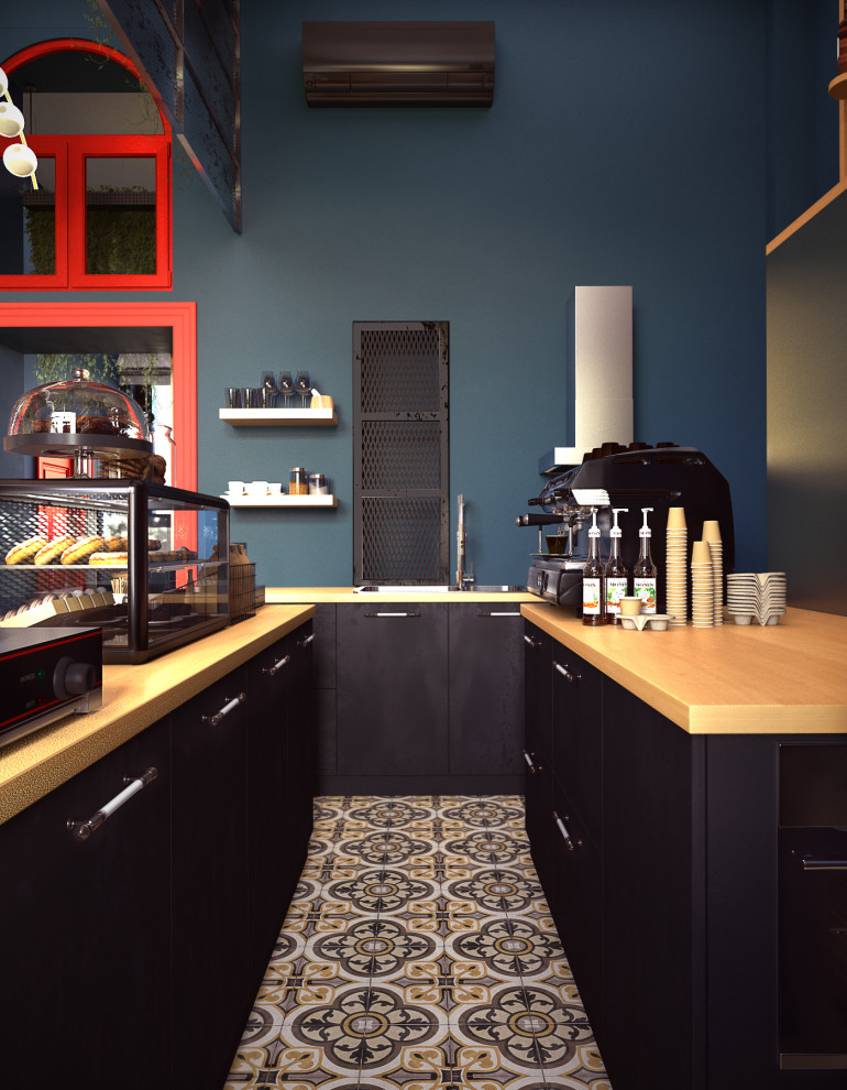 Кафе в Милане "Pasternak"