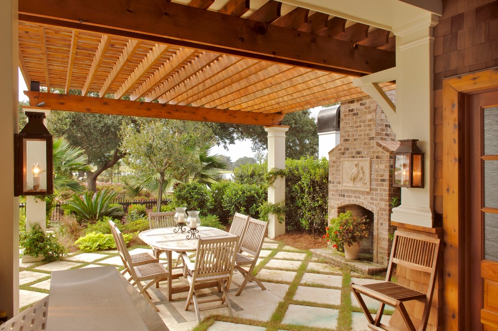 Daniel Island Residence 1 Beach Style Patio Charleston by Architrave