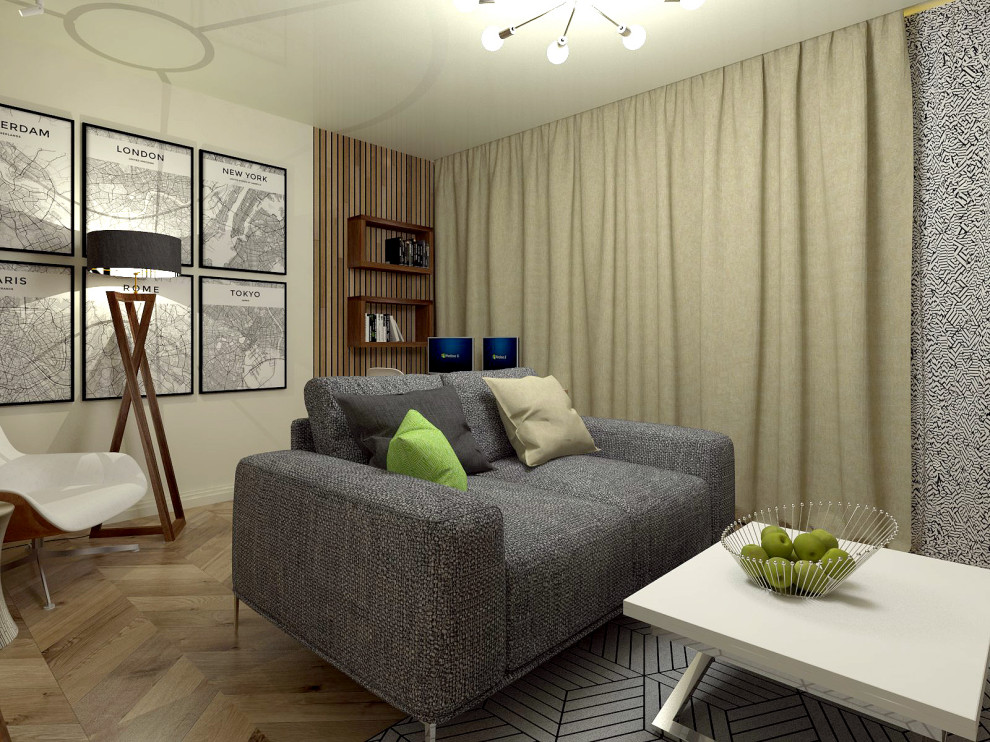 проект гостиной