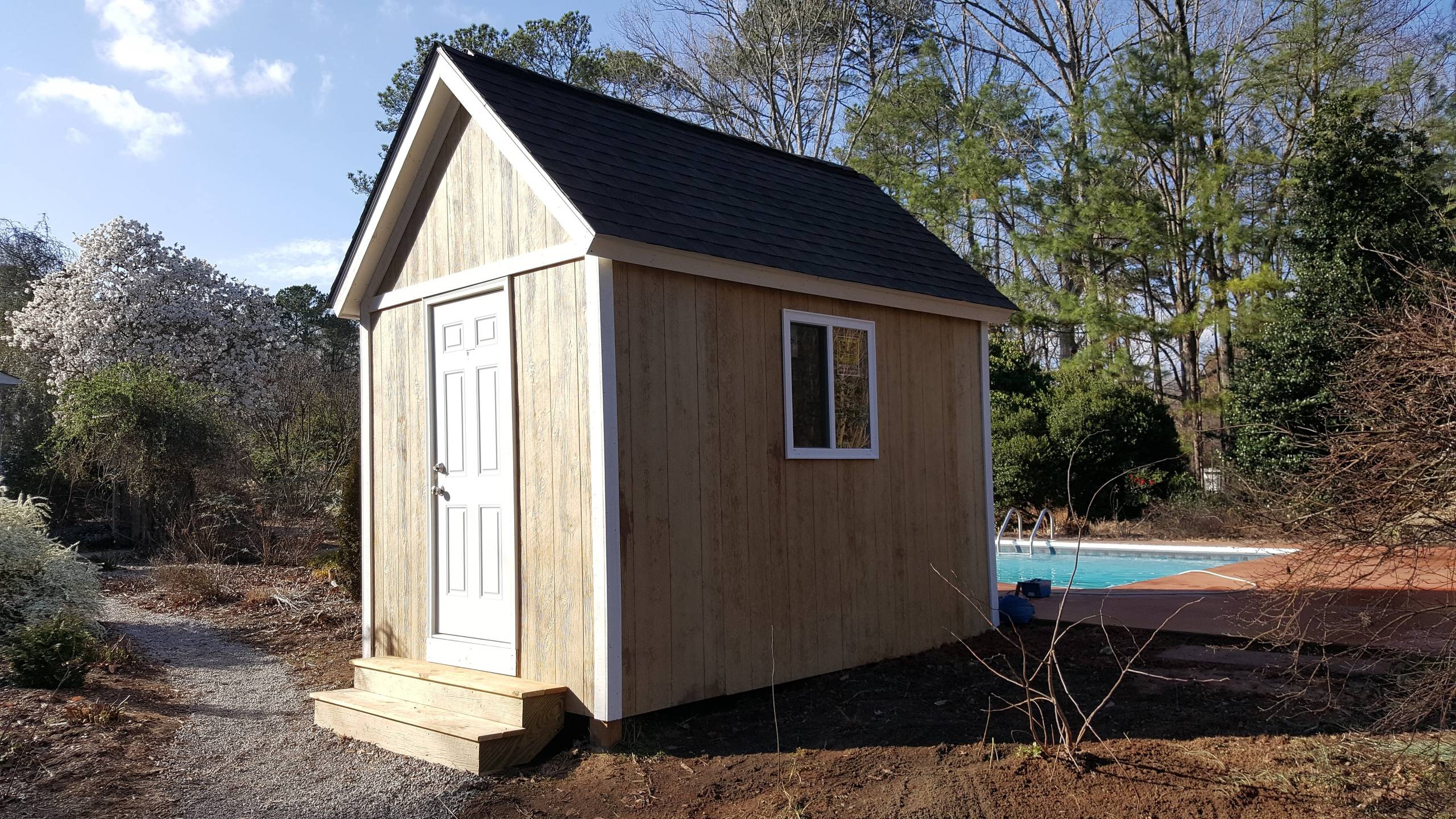Pool House Construction