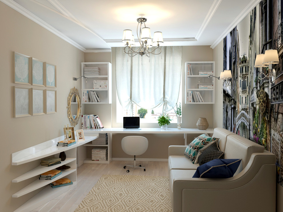 в сиреневых тонах