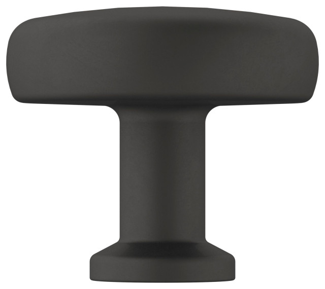 Amerock Grey Granite Mushroom Cabinet Knob – 1-1/4 Inch Diameter (BP5421-SPG)
