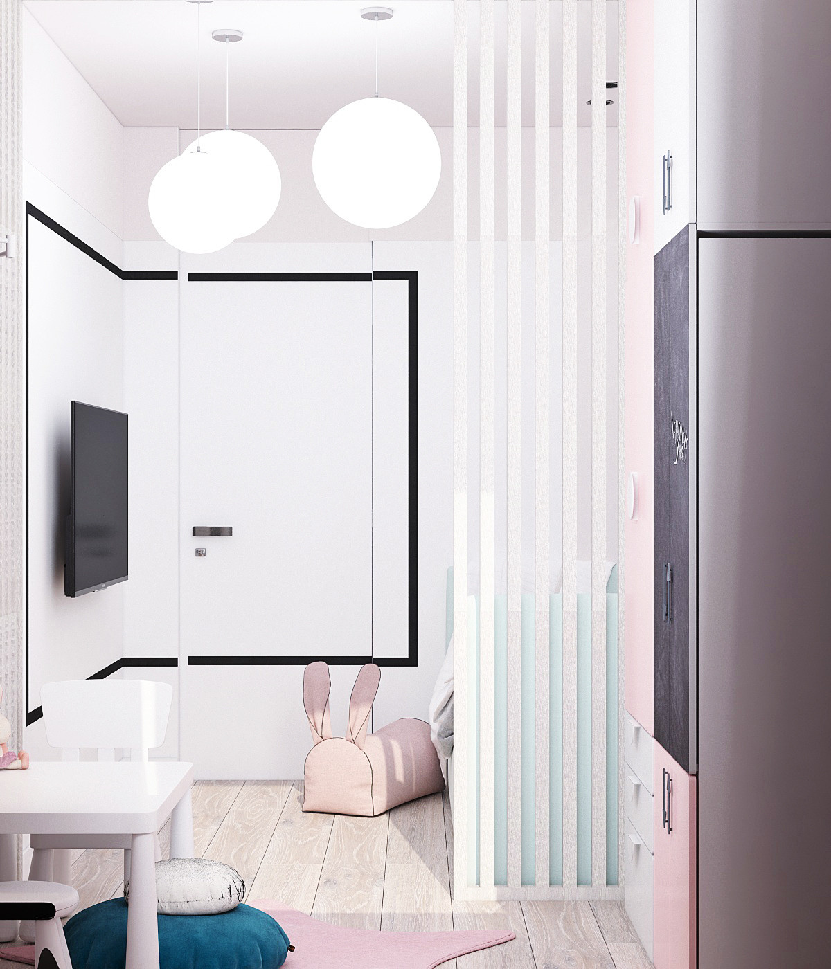 Детская в апартаментах на Красных Воротах, Москва