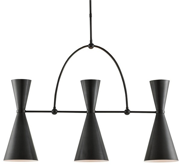 Currey And Company Gino Rectangular Chandelier Midcentury Currey And Company Gino Rectangular Chandelier Midcentury Chandeliers By Fratantoni Lifestyles
