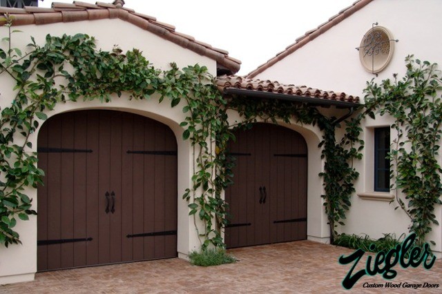 Eco Spanish Colonial Garage Doors