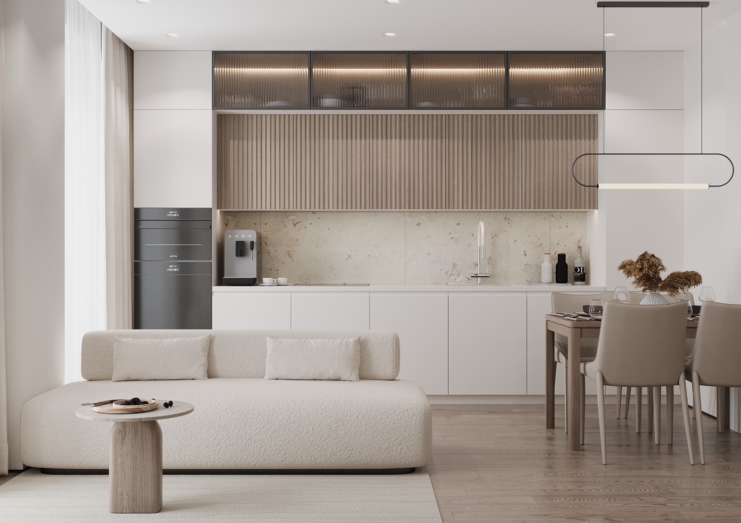 Мой проект кухня-костиная