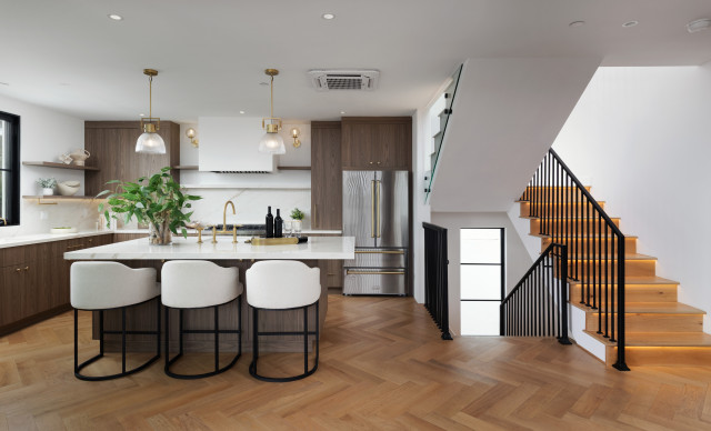 Open Kitchen and Staircase Remodel contemporary-kitchen