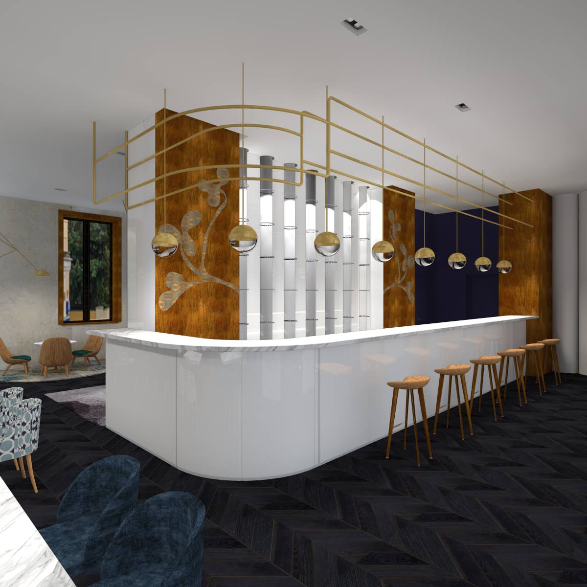 Интерьер кафе