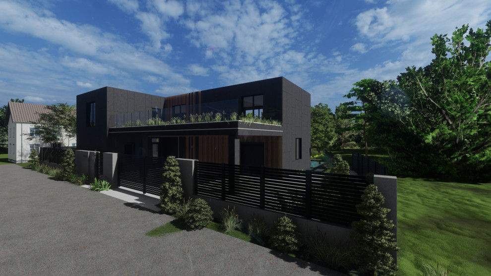 Индивидуальный жилой дом в коттеджном поселке Экопарк г. Волгоград