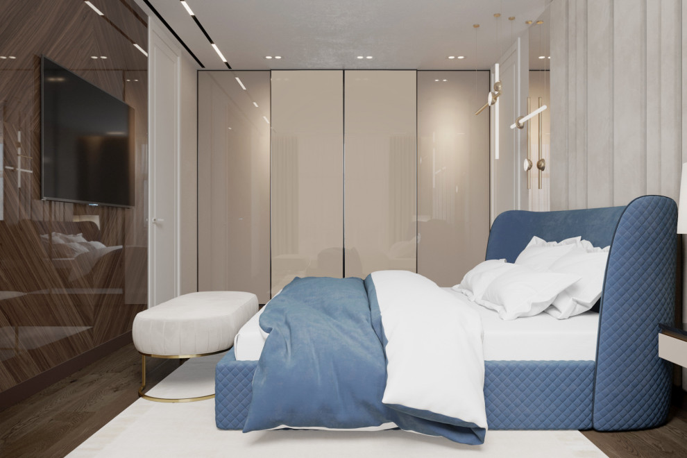 современная спальня ЖК Life Кутузовский