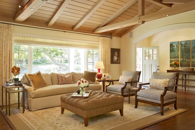 Lafayette Traditional Ranch House - Traditional - Living ...