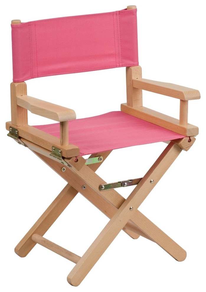 MFO Kid Size Directors Chair in Pink