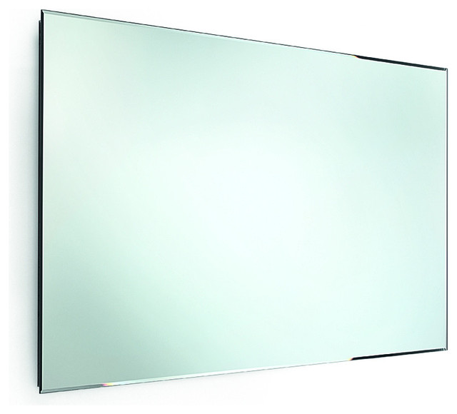 Speci Wall Frameless Rectangular Horizontal Bevelled 5mm Mirror 39.4