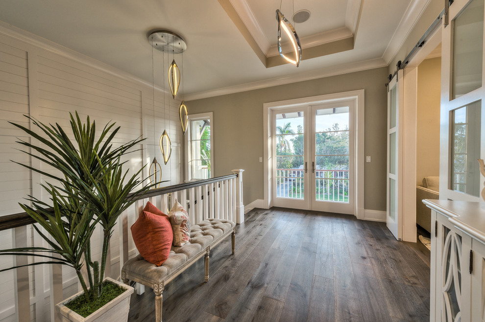 Home design - transitional home design idea in Miami