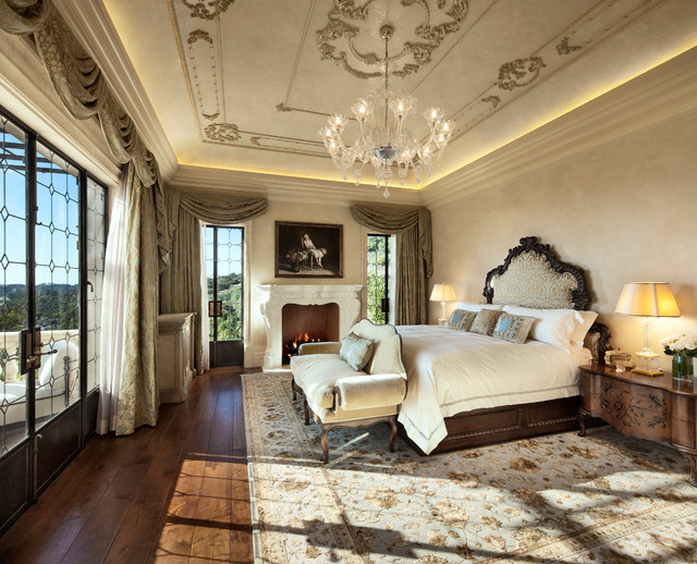 Classic Palladian Villa mediterranean-bedroom