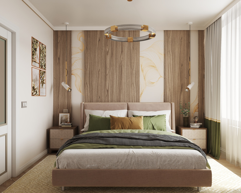 Квартира в современном стиле со скандинавскими мотивами 84 кв. м