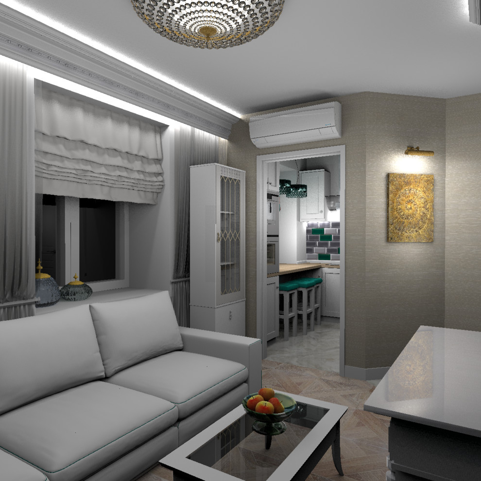 Квартира в Коломенском: две комнаты для молодой девушки