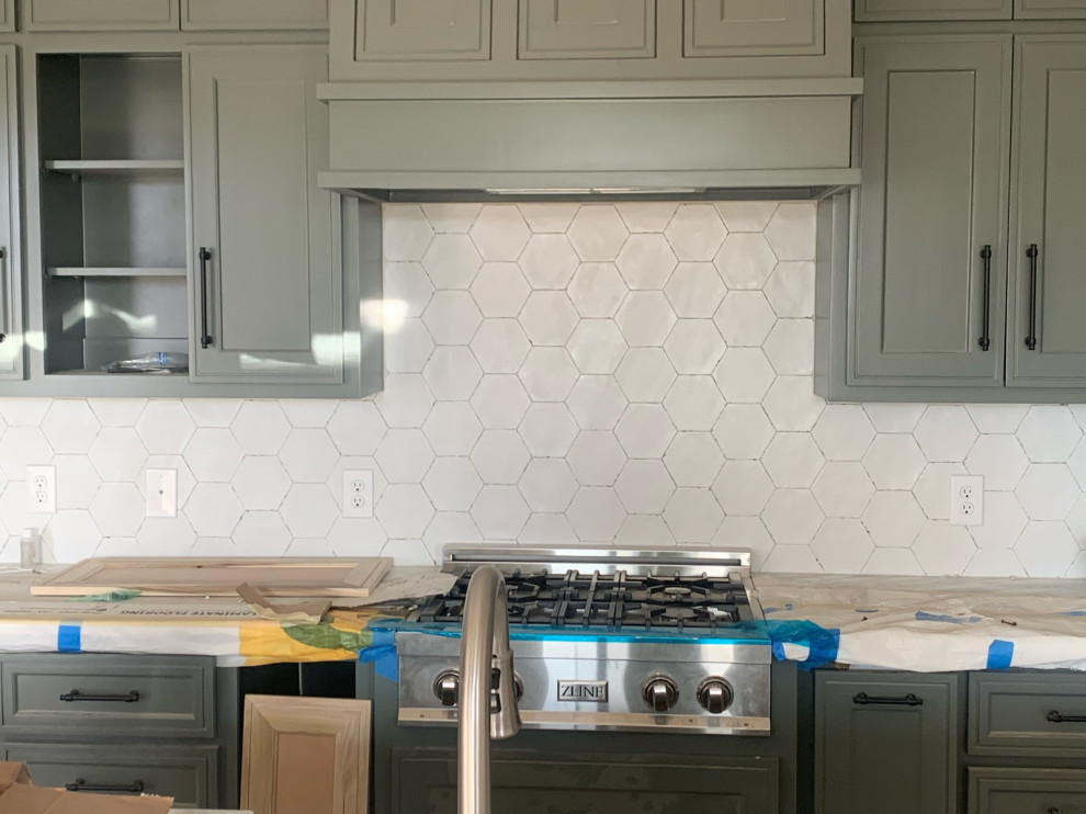 Tile back splash -  A+ Home Improvements