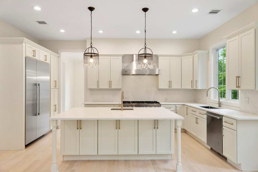 Custom Kitchen New Home Construction in Summit, NJ | WA Construct