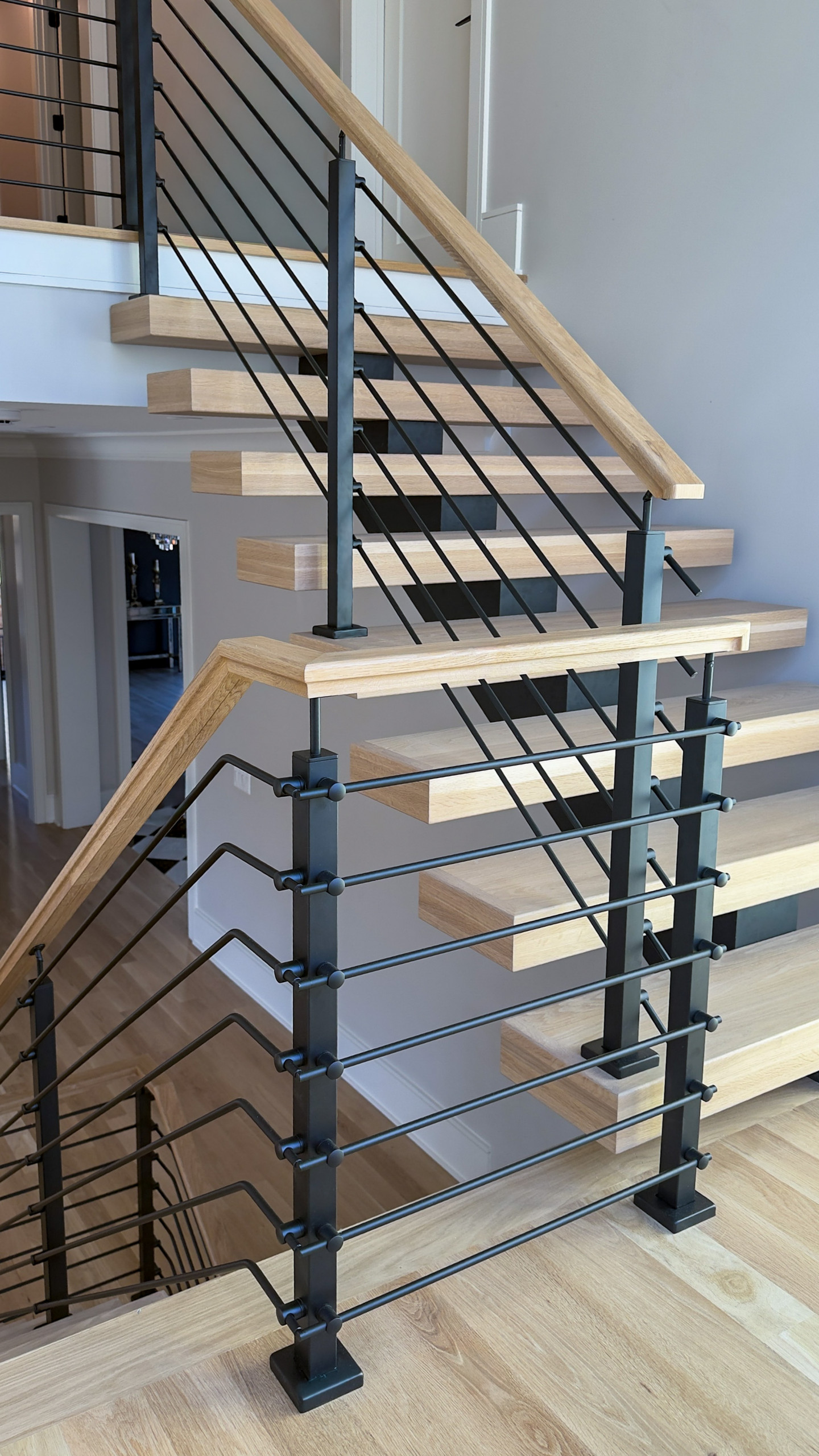 Project #147 | Modern Staircase with Seattle Style Stringer