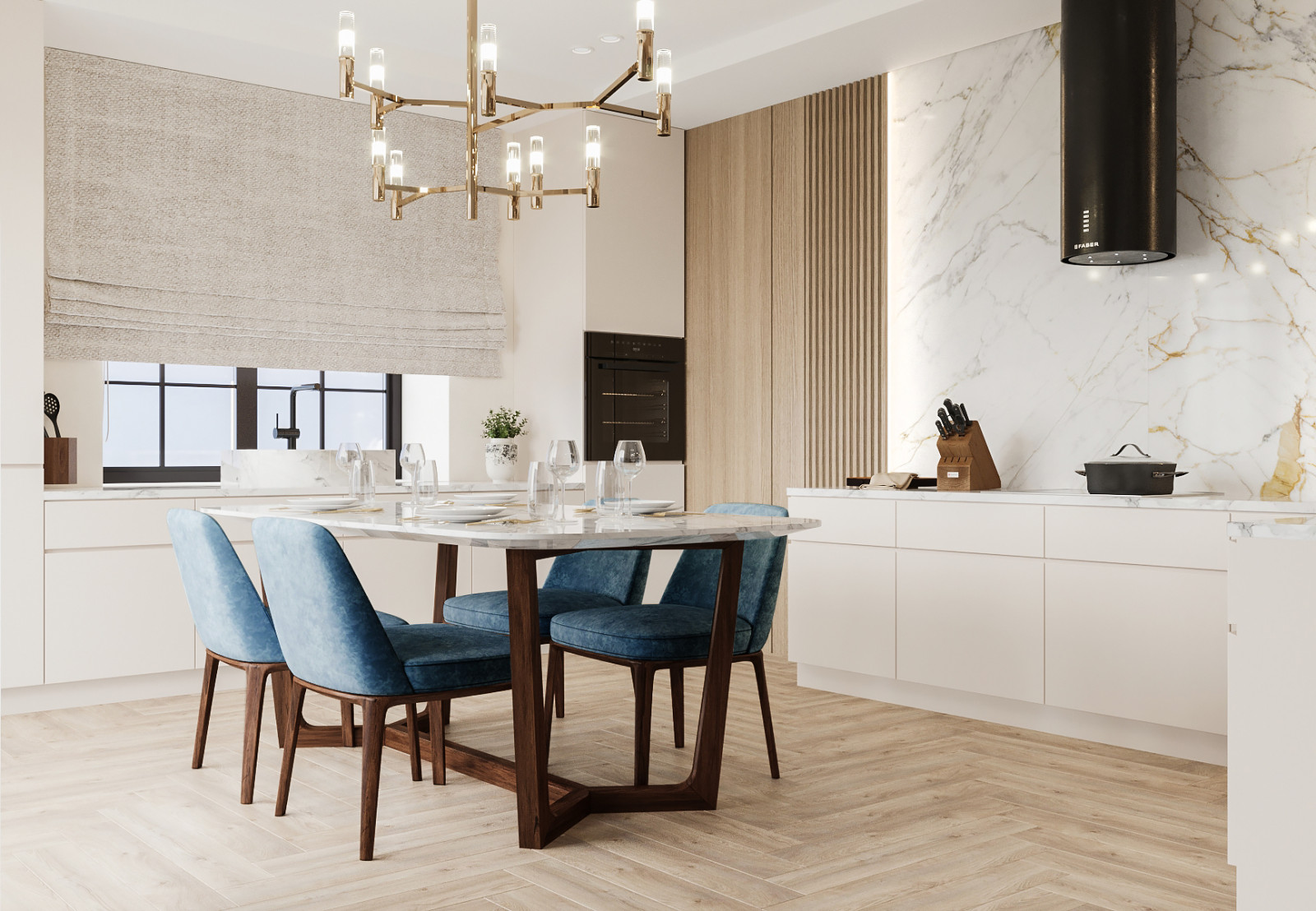 Дом с панорамными окнами