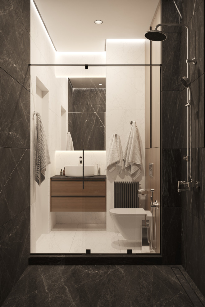 Дизайн интерьера трехкомнатной квартиры "Квартира ЖК Сердце, 98 кв.м"