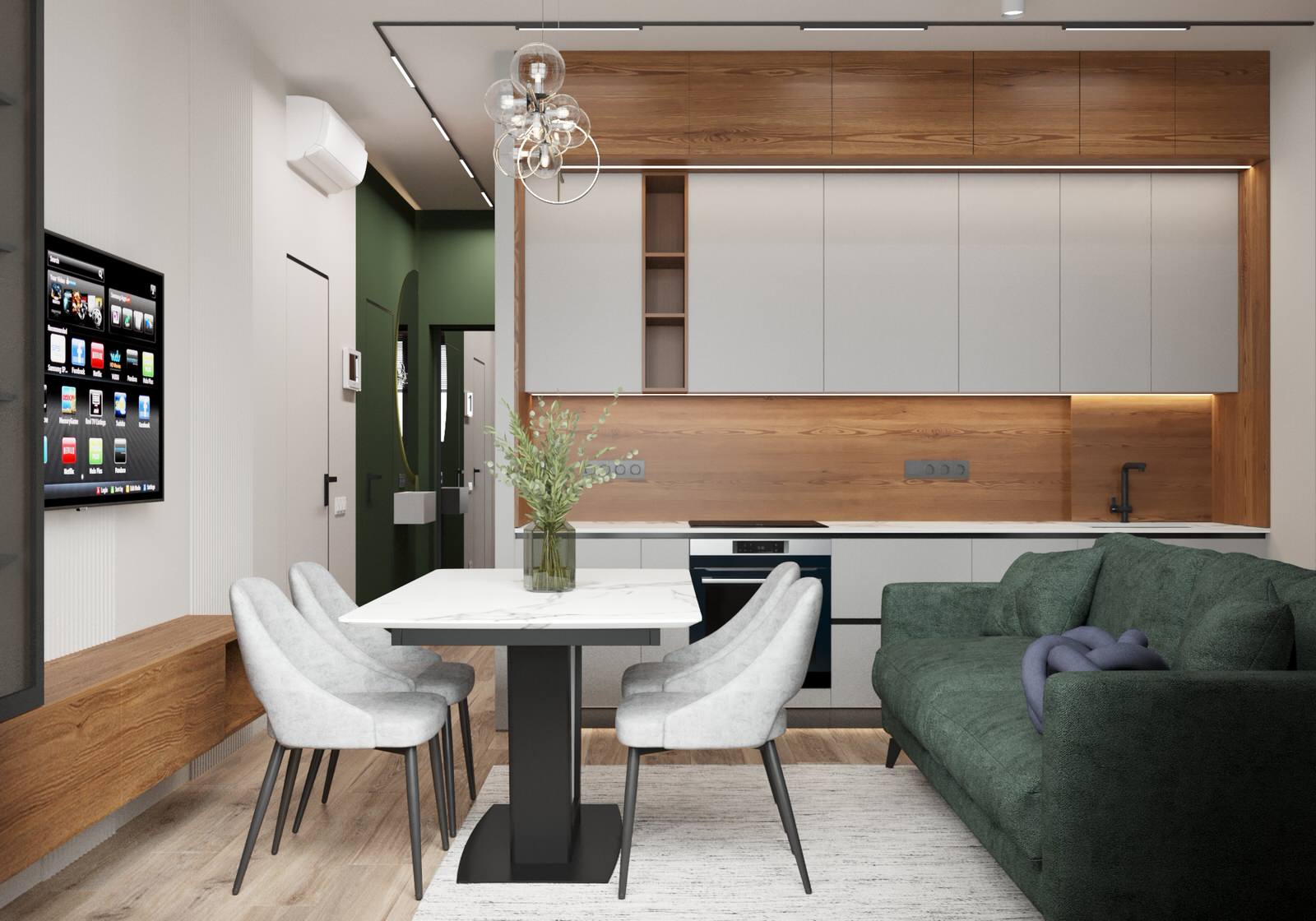 Кухня-гостиная