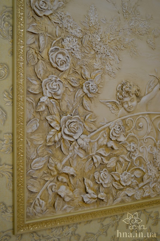 Греко-римские руины, барельеф