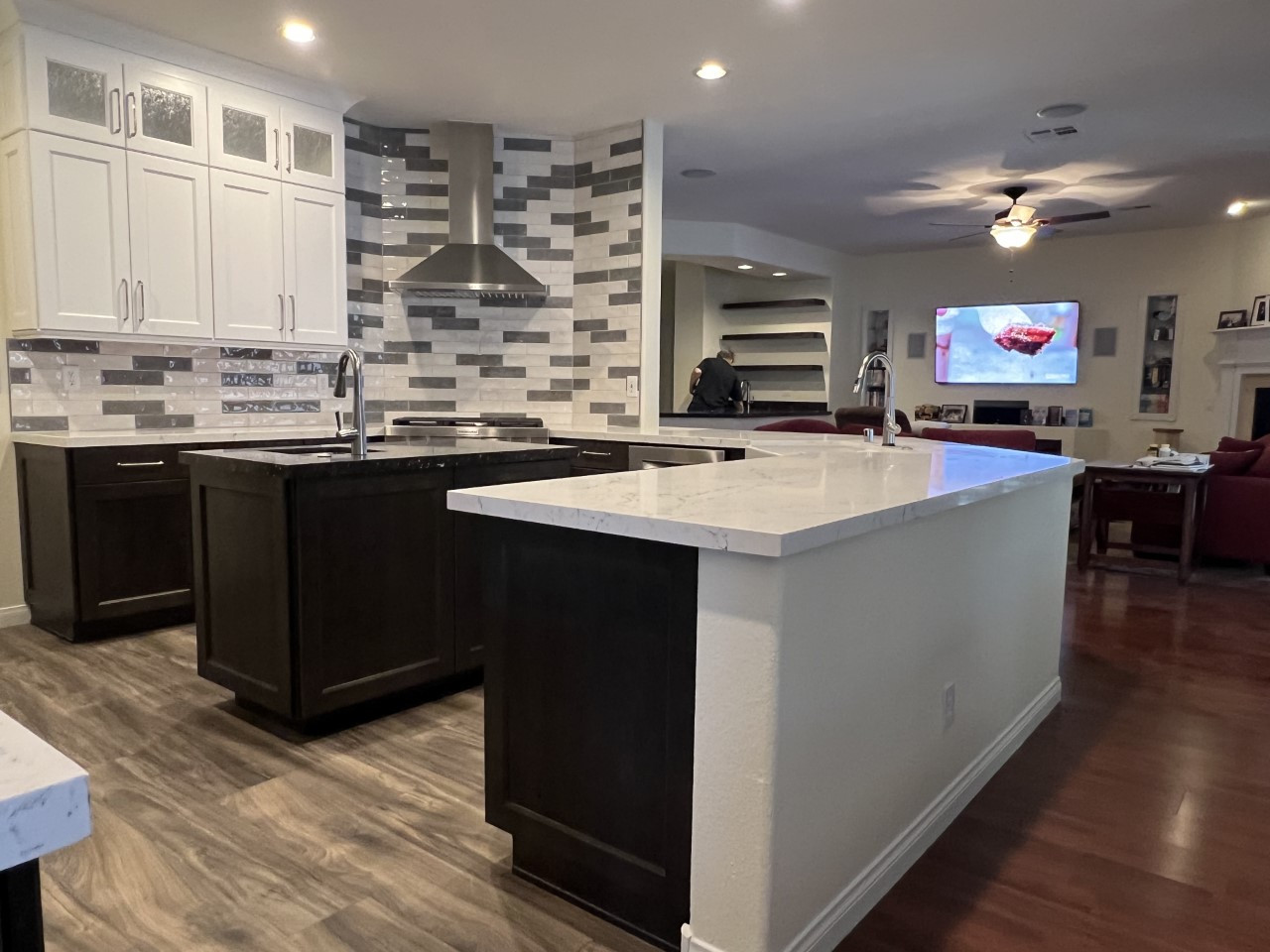 Kitchen Remodel with Island Storage