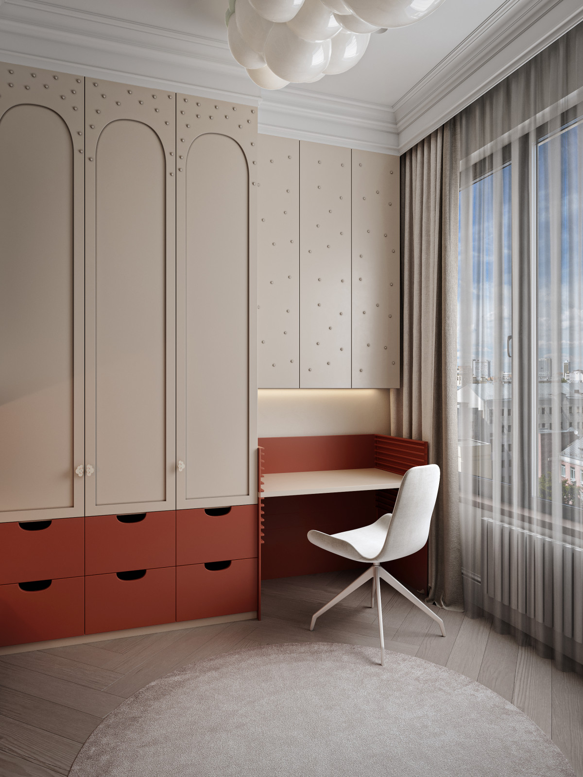 Дизайн-проект квартиры 70м2 в ЖК Ривер Парк