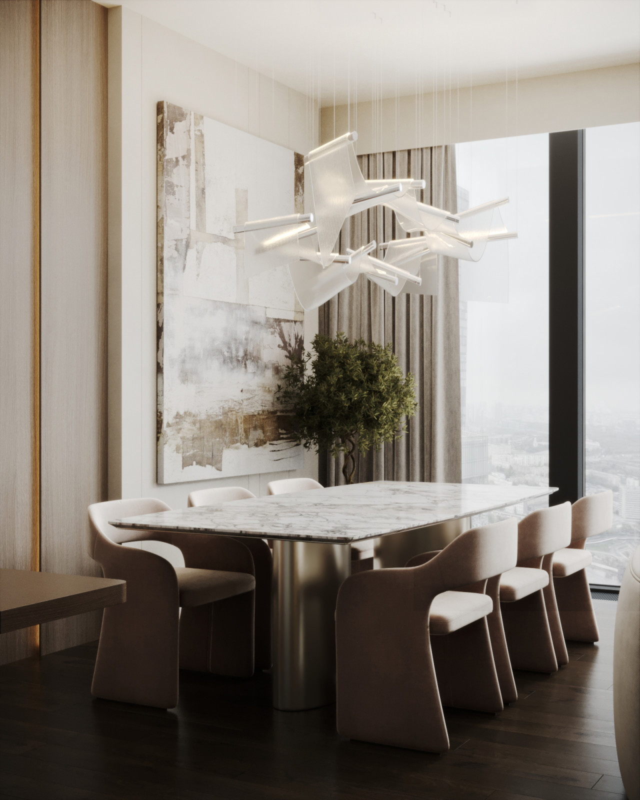 Дизайн интерьера: Квартира ЖК Neva Towers | 110 м2