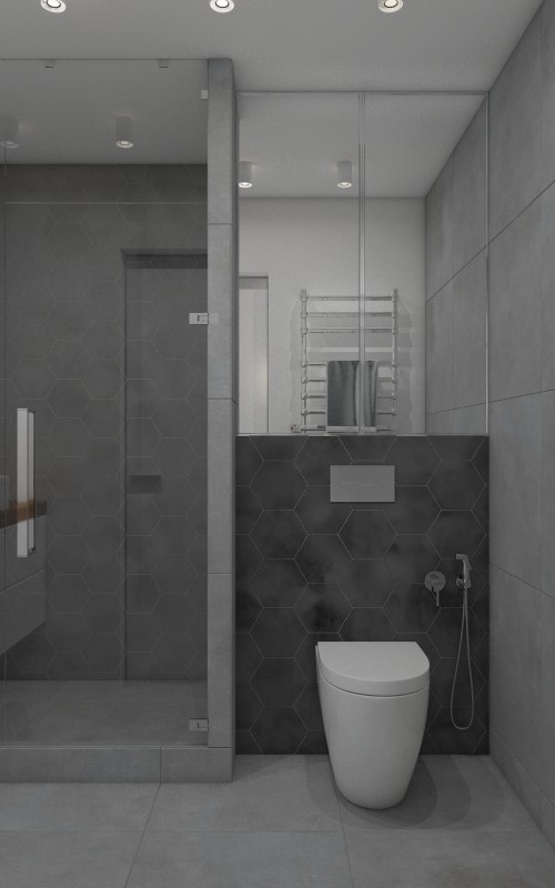 Дизайн квартиры студии 44 квадратных метра