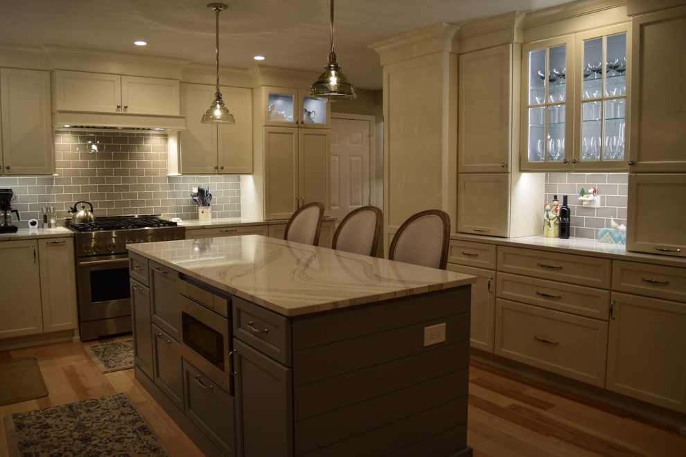 Kitchen - transitional kitchen idea in Chicago