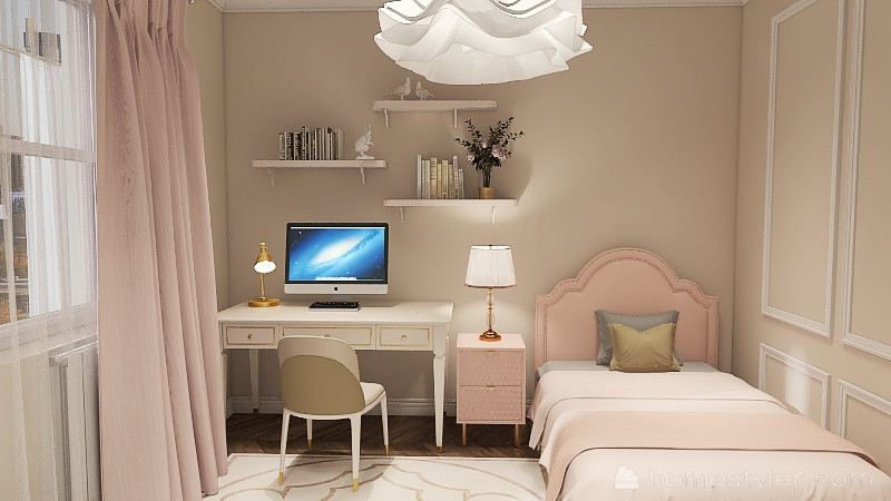 Проект  для молодой семьи в стиле неоклассика