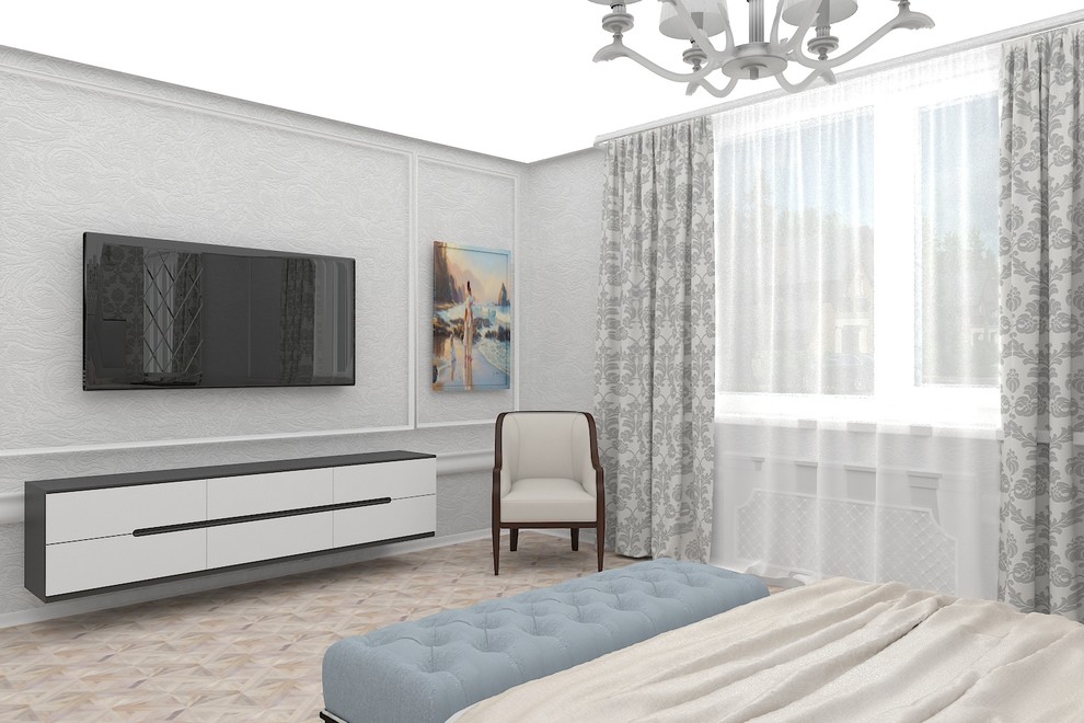 спальня в частном доме