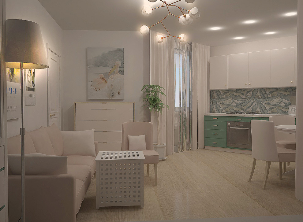 Квартира с интересной планировкой.