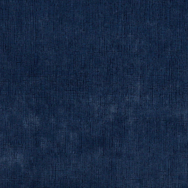 Dark Blue Textured Grid Microfiber Stain Resistant Upholstery Fabric By 0973