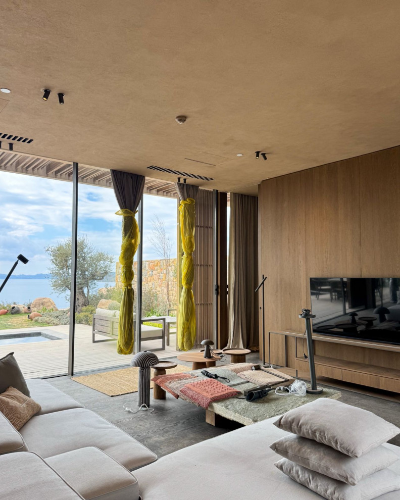 Отделка потолка декоративной штукатуркой: эффектный акцент для любого интерьера